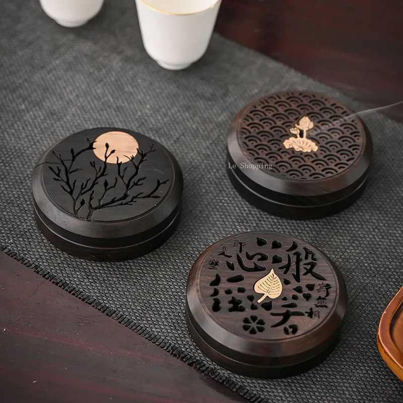 Zen Candle Supplies - Caja de incienso redondez de sándalo