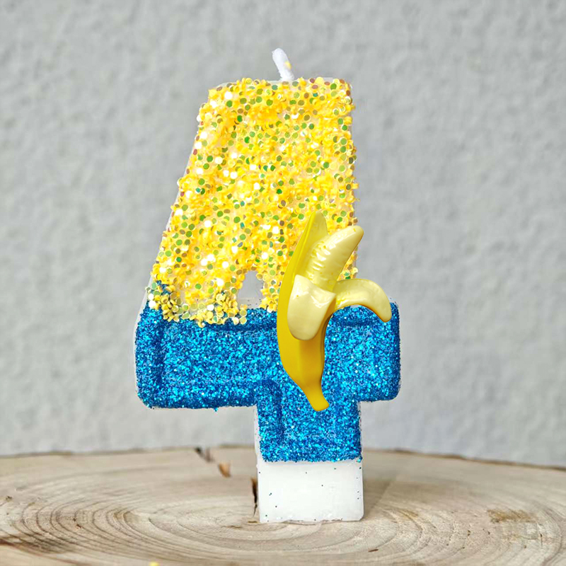 Lindo vela de hombre plátano a - Zebra Candle Supplies reseña y precio