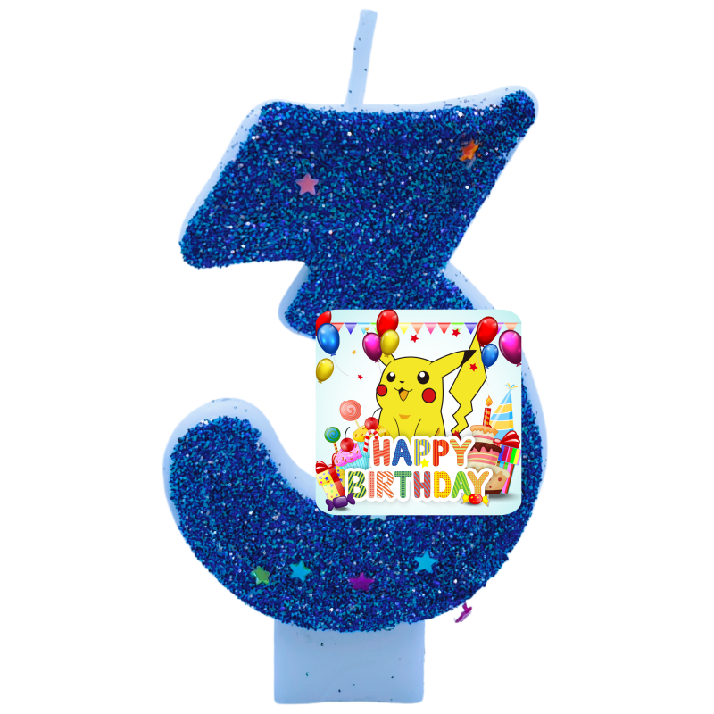 Velas de Pokémon con diseño de - Zebra Candle Supplies reseña y precio