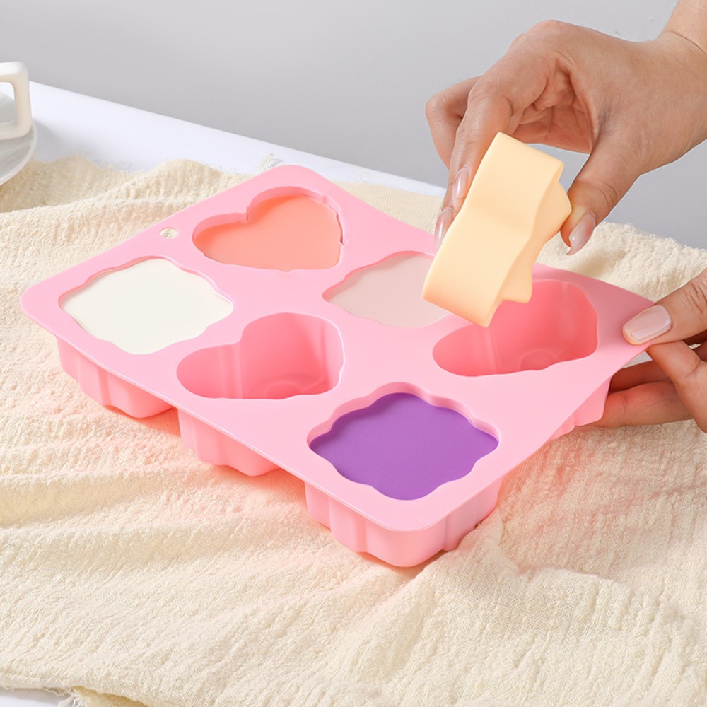 Molde cuadrado de silicona con - Candle Supplies Storage reseña y precio