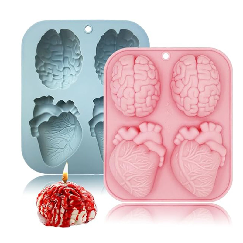 Moldes de silicona con forma d - Candle Supplies Storage reseña y precio