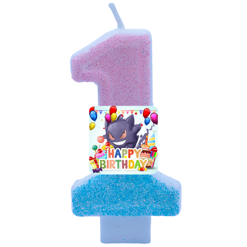Velas de Pokémon Gengar con nú - Zebra Candle Supplies reseña y precio
