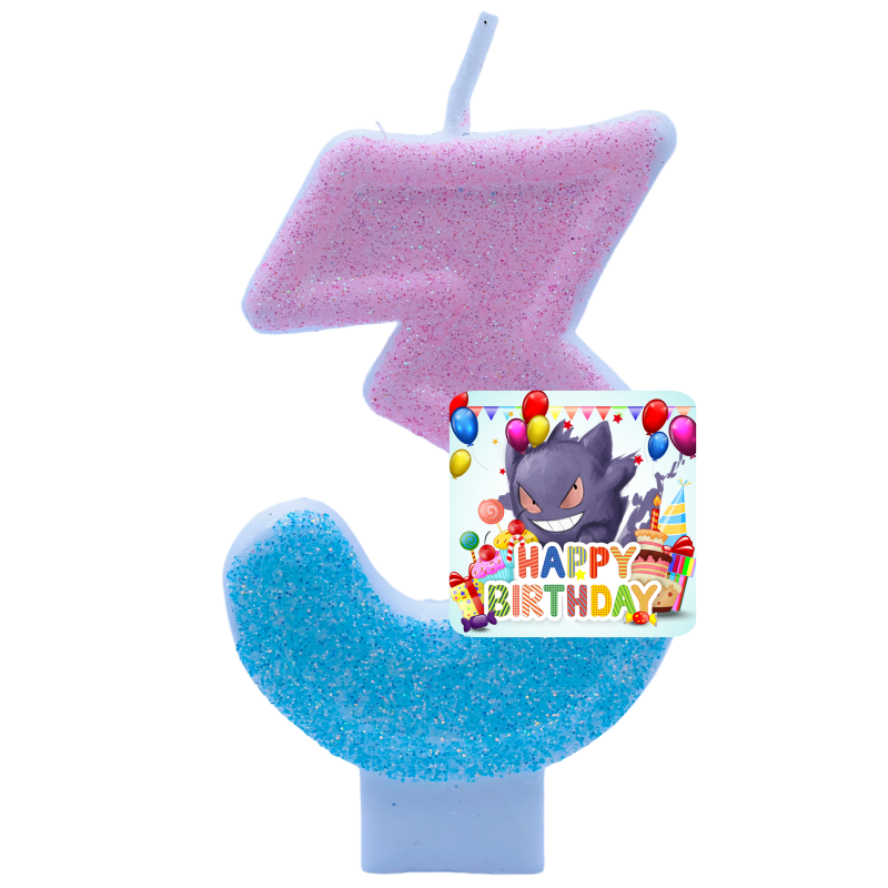 Velas de Pokémon Gengar con nú - Zebra Candle Supplies reseña y precio