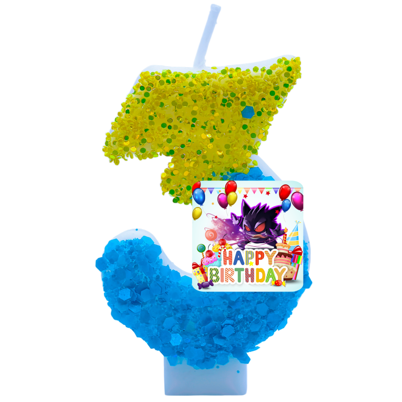 Velas de Pokémon Gengar con nú - Zebra Candle Supplies reseña y precio