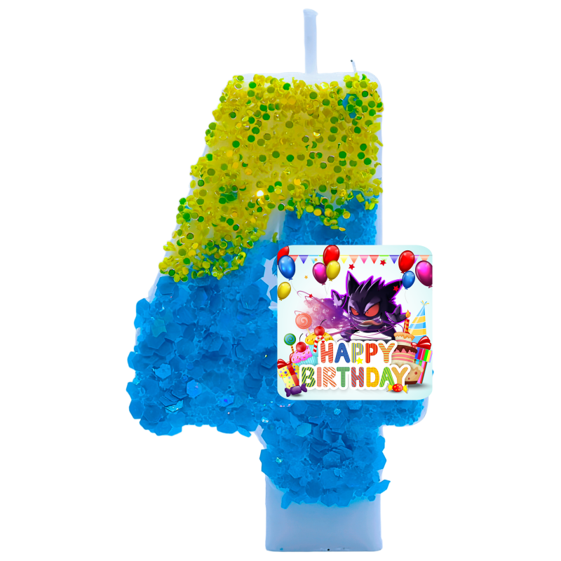 Velas de Pokémon Gengar con nú - Zebra Candle Supplies reseña y precio