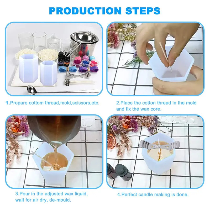 Moldes cilíndricos de silicona - Candle Supplies Storage reseña y precio