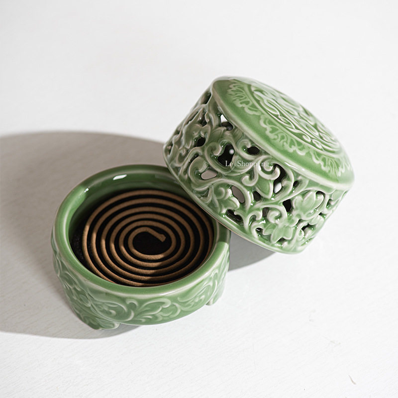 Quemador de Incienso de Cerámi - Zen Candle Supplies reseña y precio
