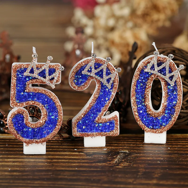Velas de Cumpleaños con Número - Luxury Candle Supplies Usa reseña y precio