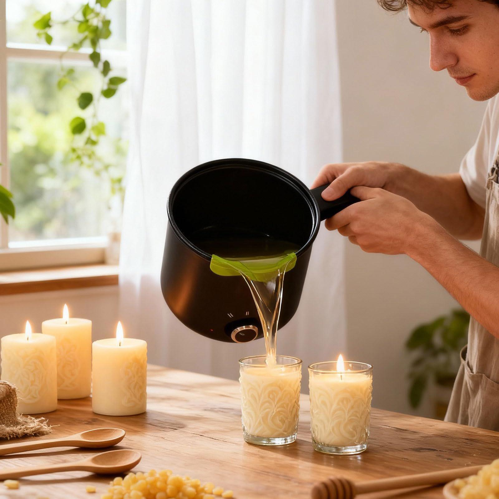 Olla para Derretir Cera de Vel - Candle Supplies Storage reseña y precio