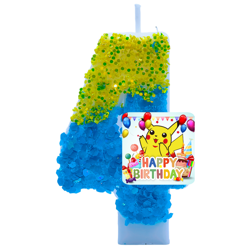 Velas de Pokémon con diseño de - Zebra Candle Supplies reseña y precio