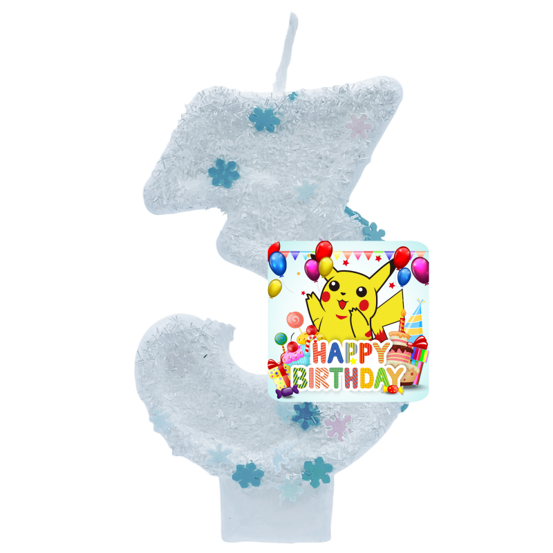 Velas de Pokémon con diseño de - Zebra Candle Supplies reseña y precio