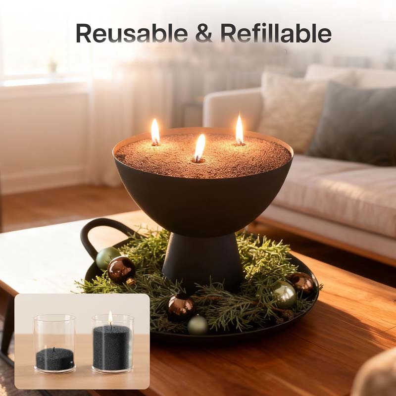 Arena Negra para Velas con Mec - Candle Supplies Storage reseña y precio