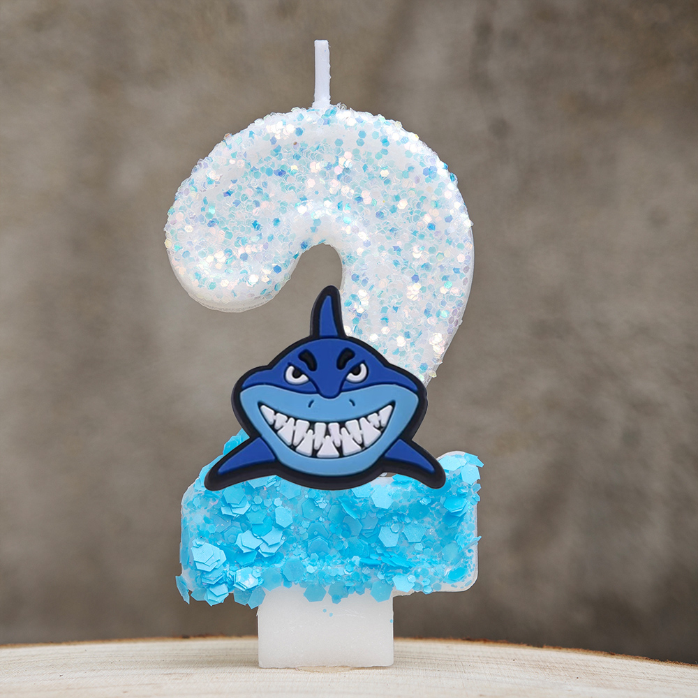 Vela de tiburón figura de Anim - Zebra Candle Supplies reseña y precio