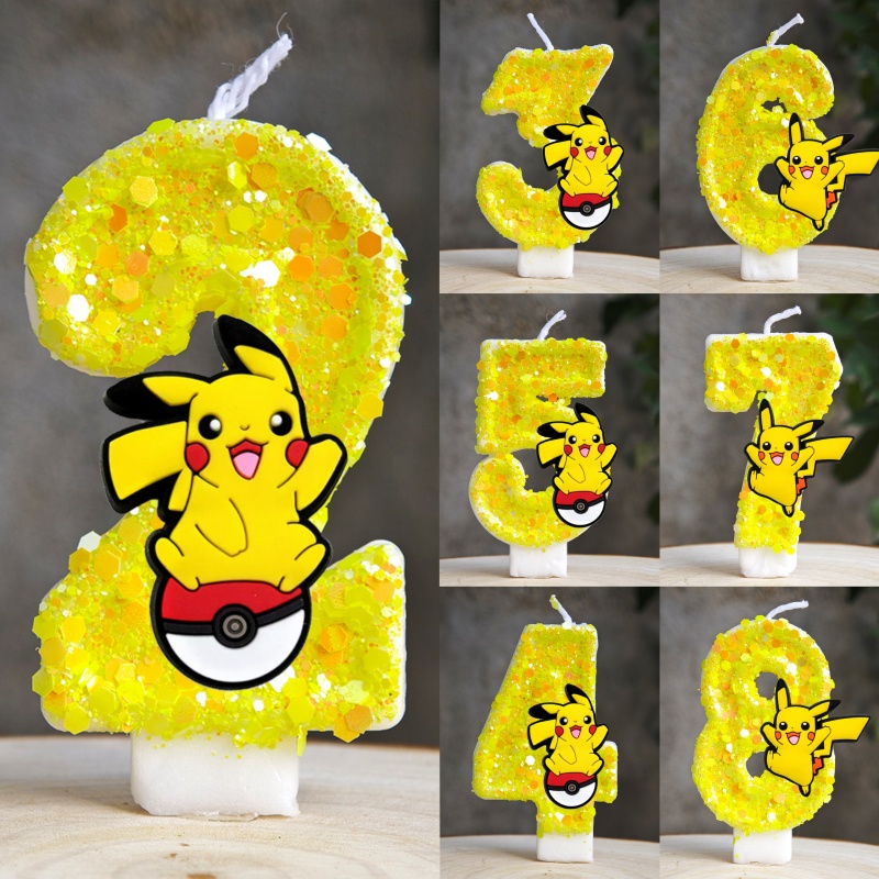 Vela de Pokémon Pikachu con di - Zebra Candle Supplies reseña y precio