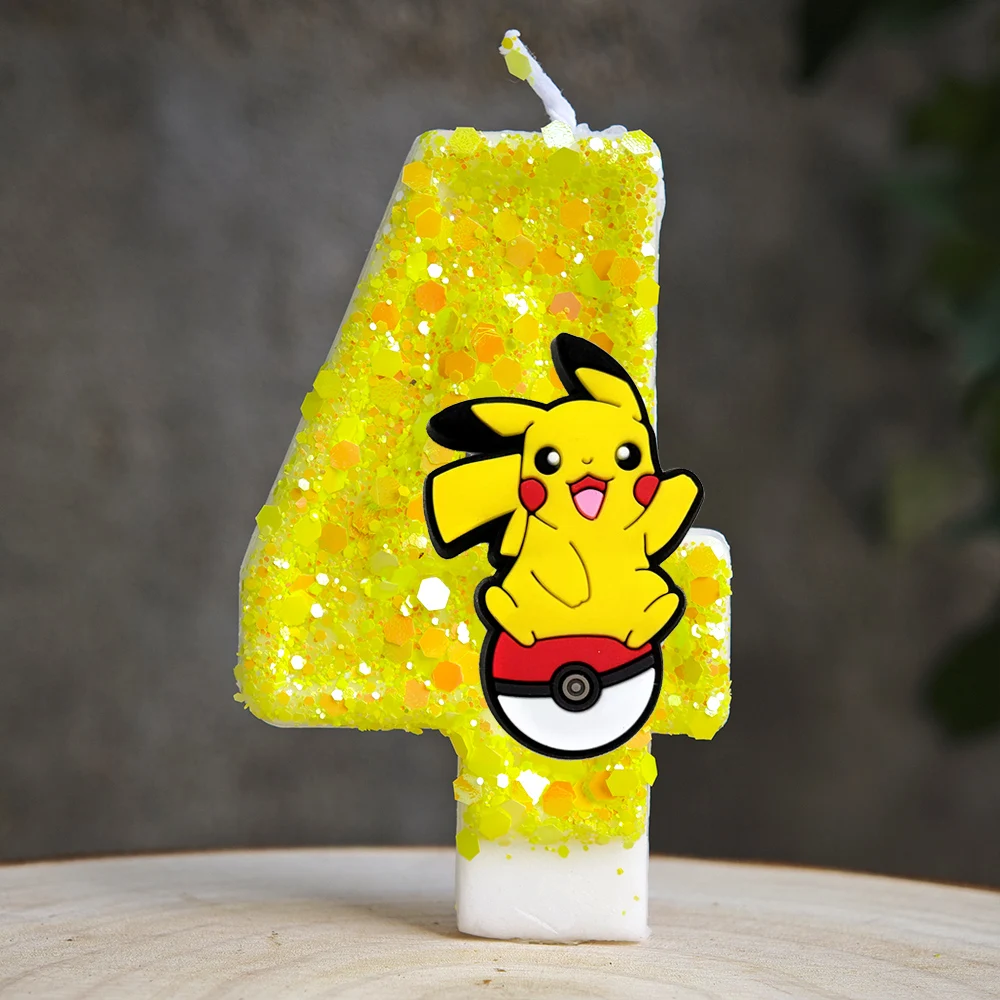 Vela de Pokémon Pikachu con di - Zebra Candle Supplies reseña y precio