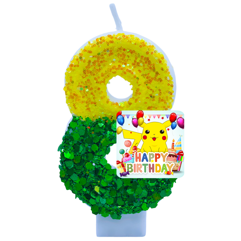 Velas de Pokémon con diseño de - Zebra Candle Supplies reseña y precio