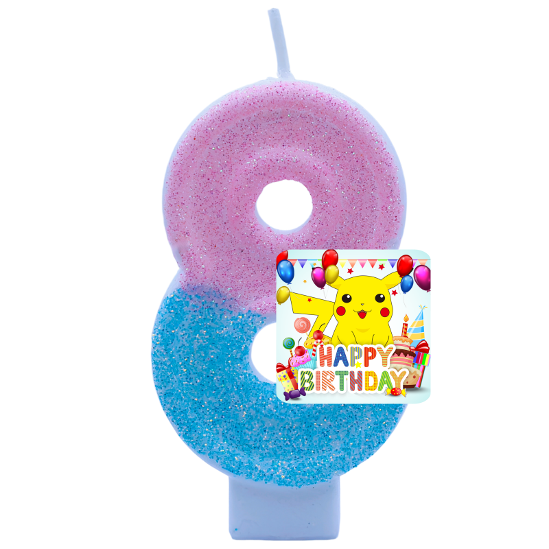Velas de Pokémon con diseño de - Zebra Candle Supplies reseña y precio